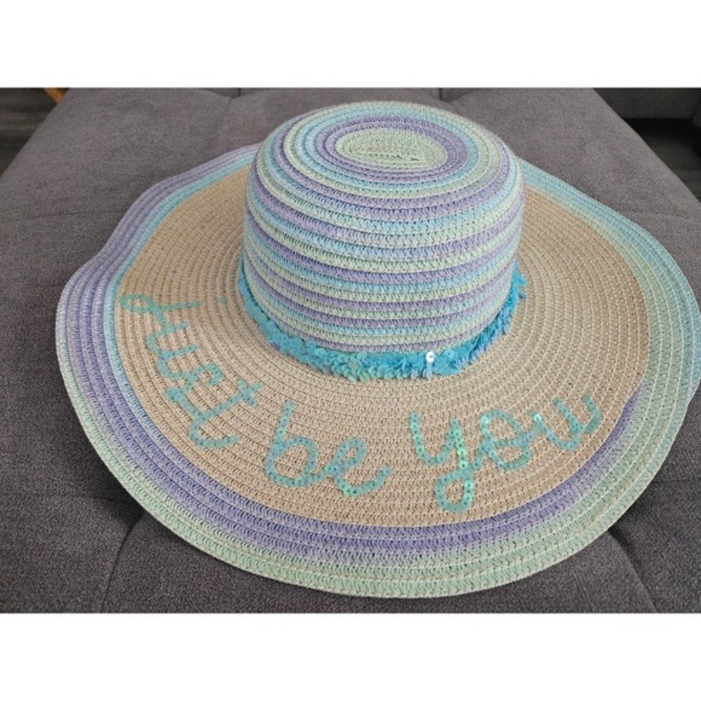 Beach Hat "Just Be You" Youth Girls One‎ Size